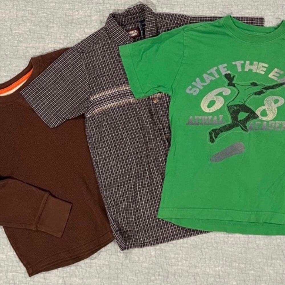 Boys Size 7 Shirt Bundle